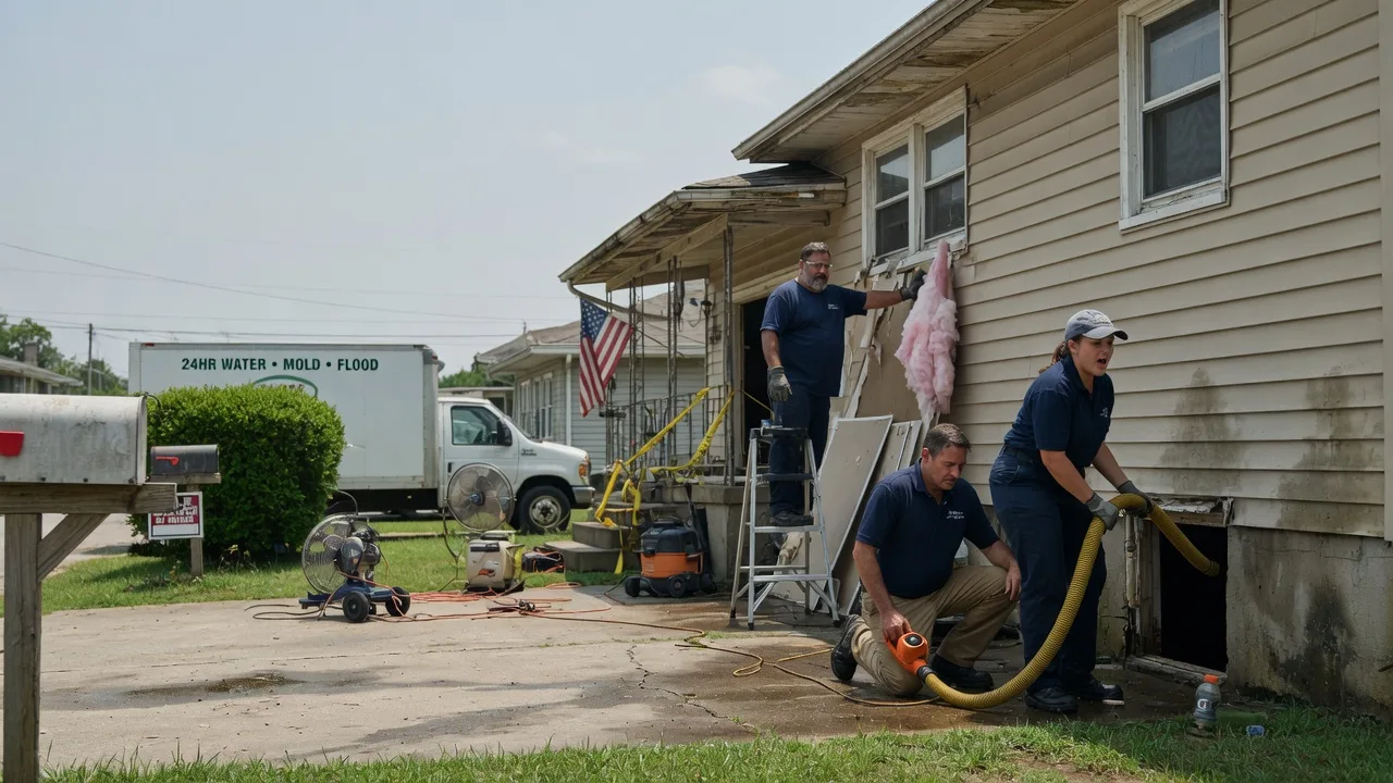 Water Damage Repair in Mozelle, KY near me